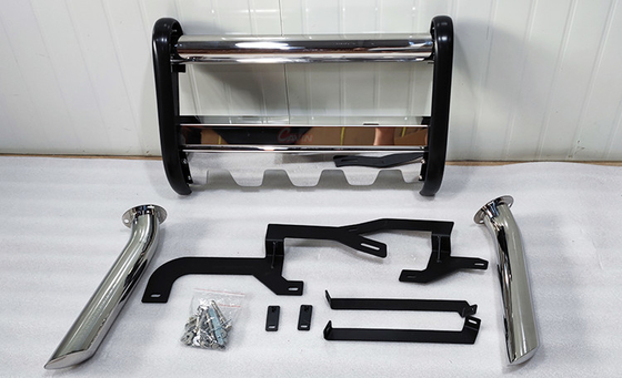 comprar Material 2018 de aço inoxidável do ODM Silverado Ford Raptor Front Bumper Silver online manufacture
