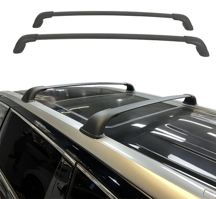 comprar Trilhos universais Lockable de prata pretos da barra transversal de liga de alumínio para o camionete de SUV online manufacture