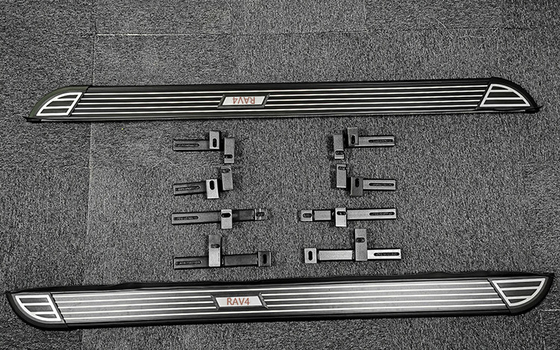 comprar Acessórios do carro das etapas de lado das placas de corrida de Toyota Rav4 da liga de alumínio do OEM auto online manufacture