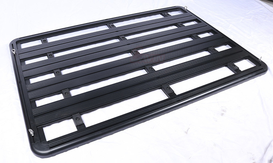 comprar Grade de tejadilho preta de Navara da bagagem da liga de alumínio para o recolhimento de Suv online manufacture