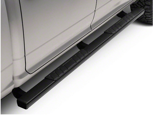 comprar Barra lateral Runningboards do caminhão do preto da liga de alumínio de 4 polegadas para Silverado 2007-2018 online manufacture