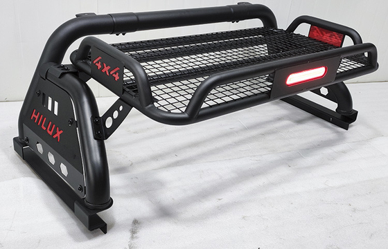 comprar Barra de esportes do preto Np300 da barra de rolo de Triton do esporte do recolhimento 4X4 com luz da grade de tejadilho online manufacture