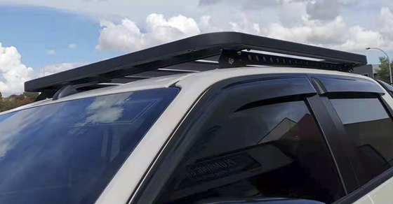 Portador de aço da carga do carro de grades de tejadilho de Hilux do preto ISO9001 para a bagagem