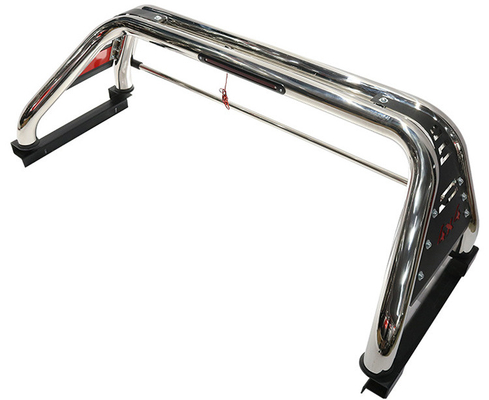 barra de rolo de aço inoxidável do esporte dos acessórios do preto 4x4 para Hilux Rocco
